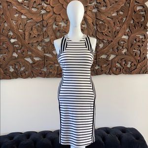Buffalo David Bitton black and white dress